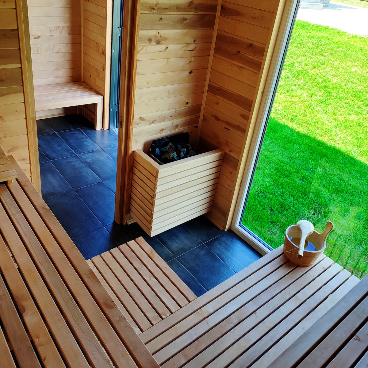 Sauna fińska w Szarym Domku